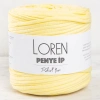 Loren Penye Kumaş El Örgü İpi Bebe Sarı - 44 - 33473