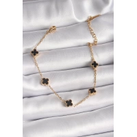316L Çelik Gold Renk Baby Boy Yonca Model Kadın Bileklik