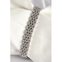 316L Çelik Gümüş Renk Zincir Model Erkek Bileklik