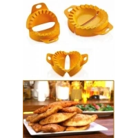 Adshome® 3lü Çiğ börek kurabiye Hamur İşi Ravioli Kesme Kalıbı Aparatı