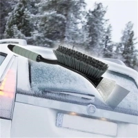 Adshome® Araç Camı Kar Süpürgesi Buz Kazıyıcı ve Kar Temizleme Fırçası