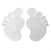 Adshome® Ayakkabı İçi Ayak Kaydırmaz Dolgulu Rahat Silikon Pedi Tabanlığı