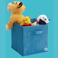 Adshome® Çok Amaçlı Kullanım Dekoratif Dolap İçi Düzenleyici Organizer Katlanabilir Kutu