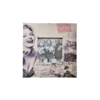 Adshome® Decotown Marilyn Monroe Tasarım Ahşap Resim Fotoğraf Çerçevesi