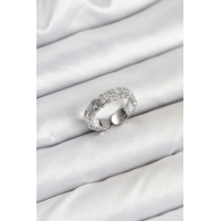 Pirinç Gümüş Renk Zirkon Taşlı Sırım Kadın Yüzük