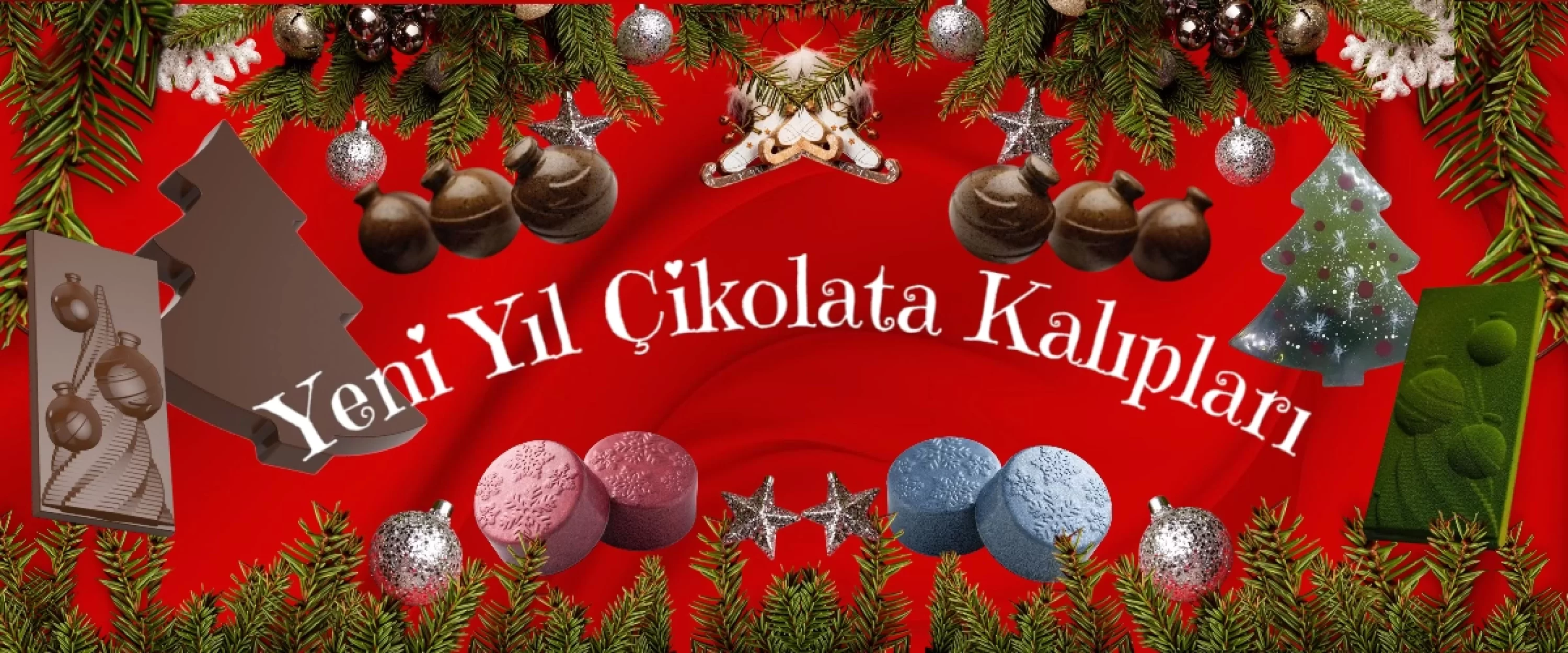 Yılbaşı Çikolata Kalıpları