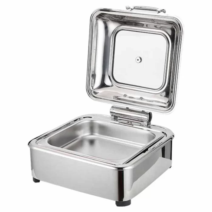 Chafing Dish Hidrolik Kapak 6 L 2/3 Gömme (CDH-6G) | Reşo Kabı