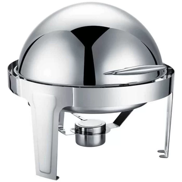 Chafing Dish Roll Top Yuvarlak 6 L (CDC-6) | Reşo Kabı