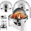 Chafing Dish Roll Top Yuvarlak 6 L (CDC-6) | Reşo Kabı