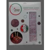 Chocolate Transfer Sheets 40x25 Valantines Kırmızı (25 Adet)