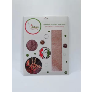 Chocolate Transfer Sheets 40x25 Coffee (25 Adet)