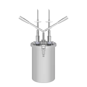 Çift Kollu Sos Pompasi, Çift Enjekte Dolum İğneli, Paslanmaz Çelik Hazne, 4,5 L