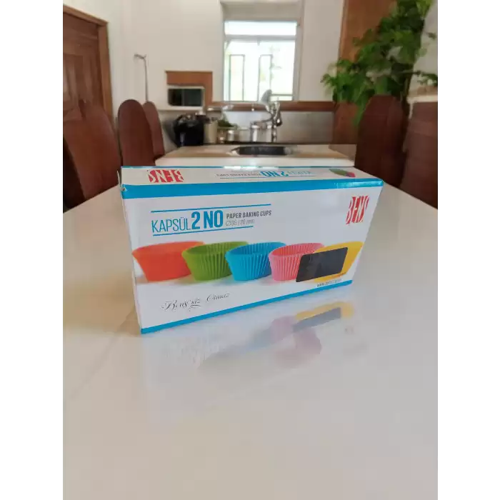 2 NO (35X20) KAHVERENGİ KAPSÜL 1.000Lİ