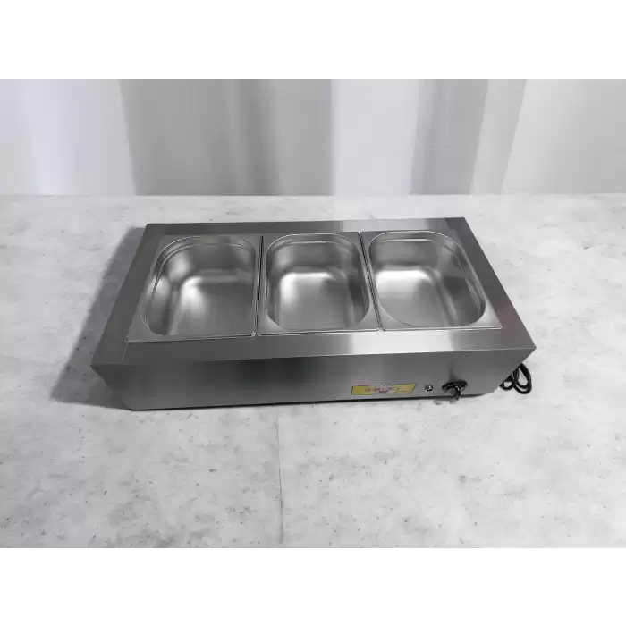 3 x 9.5 Litre Setüstü Benmari (Küvet ve Kapak Dahil)