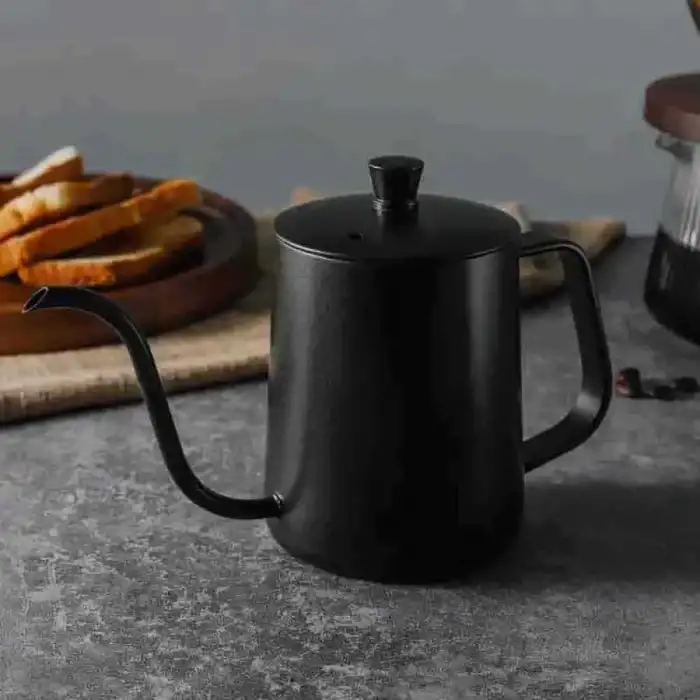 3LÜ V60 KAHVE DEMLEME SETİ 600ml(siyah)