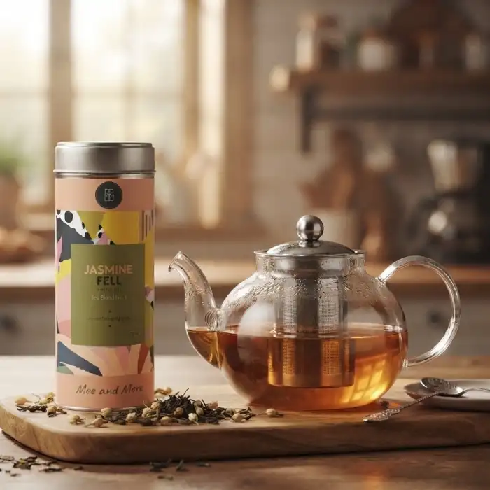 50 gr Jasmine Çay - Cam Demlik