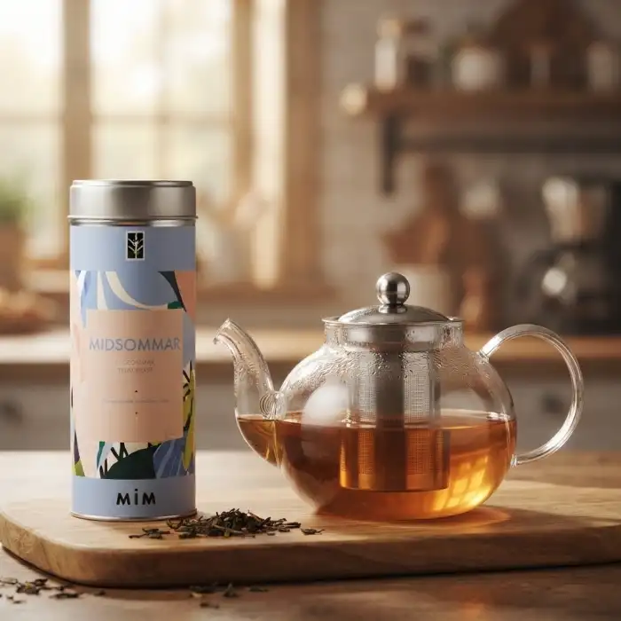 50 gr Mıdsommar Çay - Cam Demlik