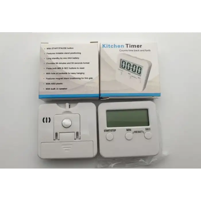 Dijital Zamanlayıcılı Mutfak Saati (ZMS-10)