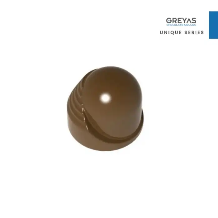 Polikarbon Oval Pralin Çikolata Kalıbı 12.5 gr | Cm-1469