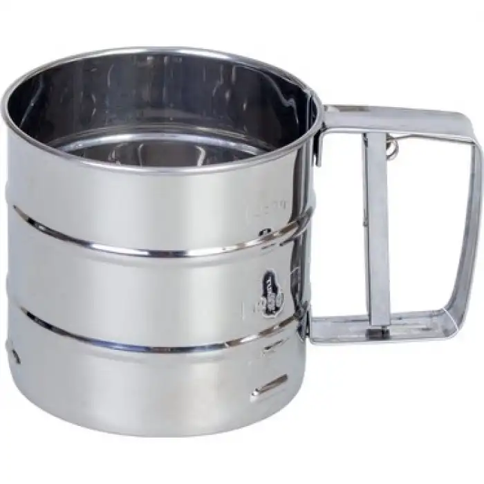 Paslanmaz Çelik Un Eleği - (12 x 11 cm)