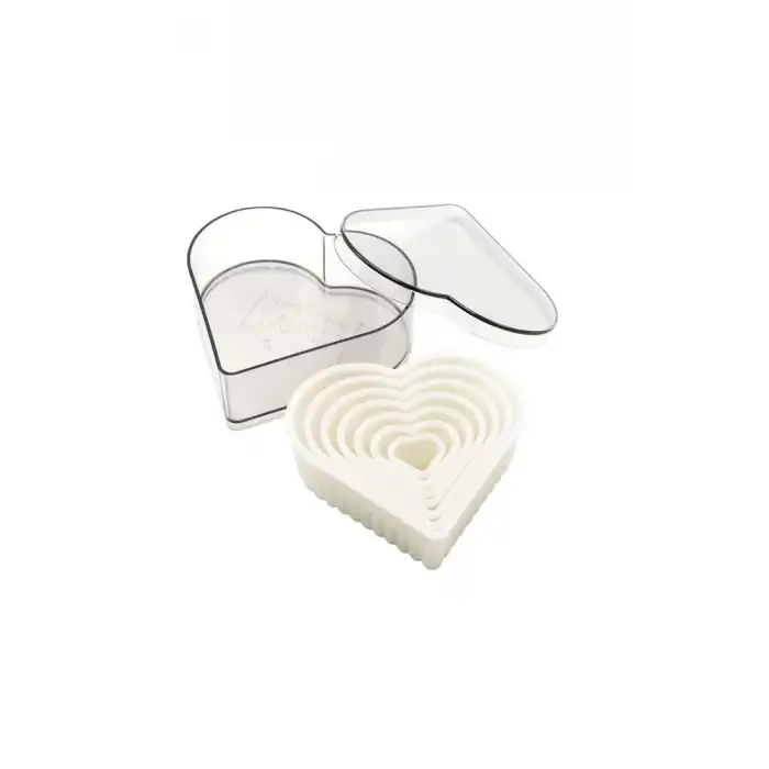 Polikarbon Dişli Kalp Volovan Set 7li