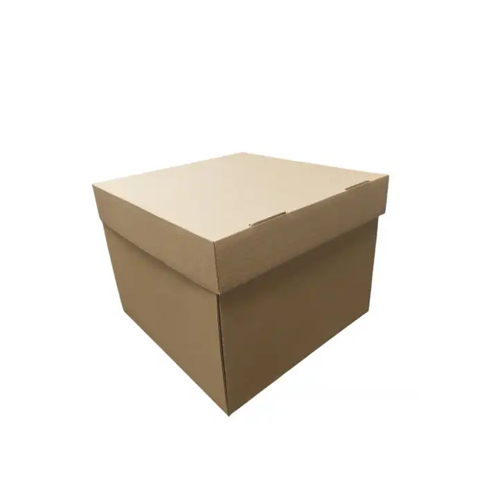 Kapaklı Pasta Kutusu 10lu - 26x26x20h