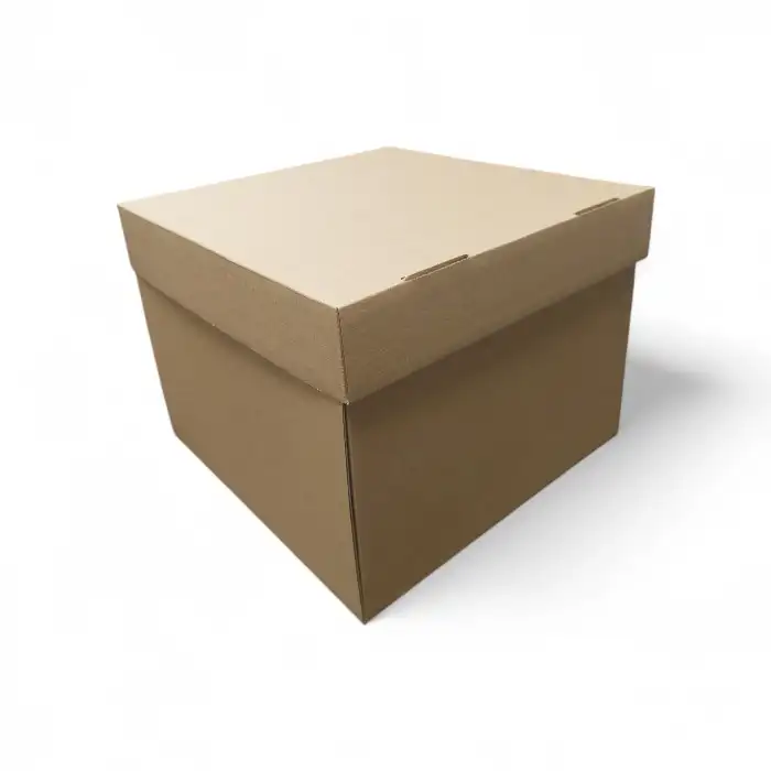 Kapaklı Pasta Kutusu 10lu - 26x26x20h
