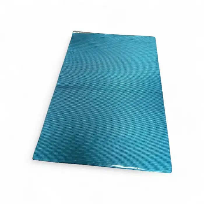 Oluklu Çikolata Ambalaj Folyosu 50x35 Cm Mavi | 1 Paket - 1 Kg