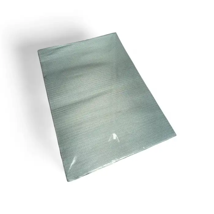 Oluklu Çikolata Ambalaj Folyosu 50x35 Cm Bebek Mavisi | 1 Paket - 1 Kg