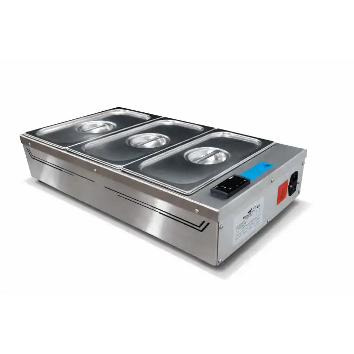 Kuru Sistem Çikolata Benmarisi 3x5 Kg.