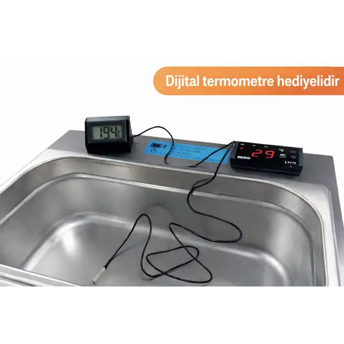 Kuru Sistem Çikolata Benmarisi 2x7,5 Kg.