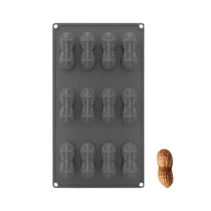 Silikon Yer Fıstığı Kek Ve Pasta Kalıbı
