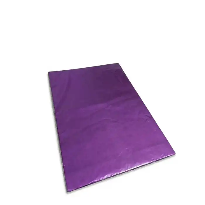 Çikolata Ambalaj Folyosu 49X36 Cm Mor | 1 Paket -1KG