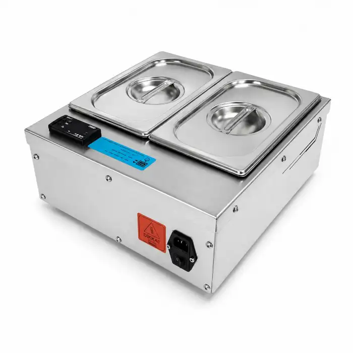 Mini Çikolata Benmarisi 2x3 Kg.