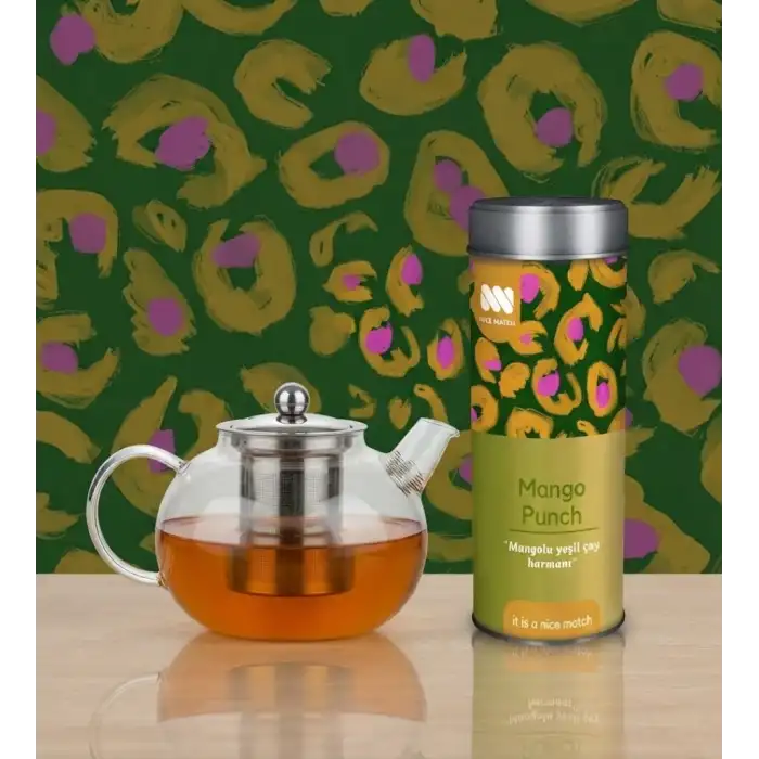 50 gr Mango Punch Çay - Cam Demlik