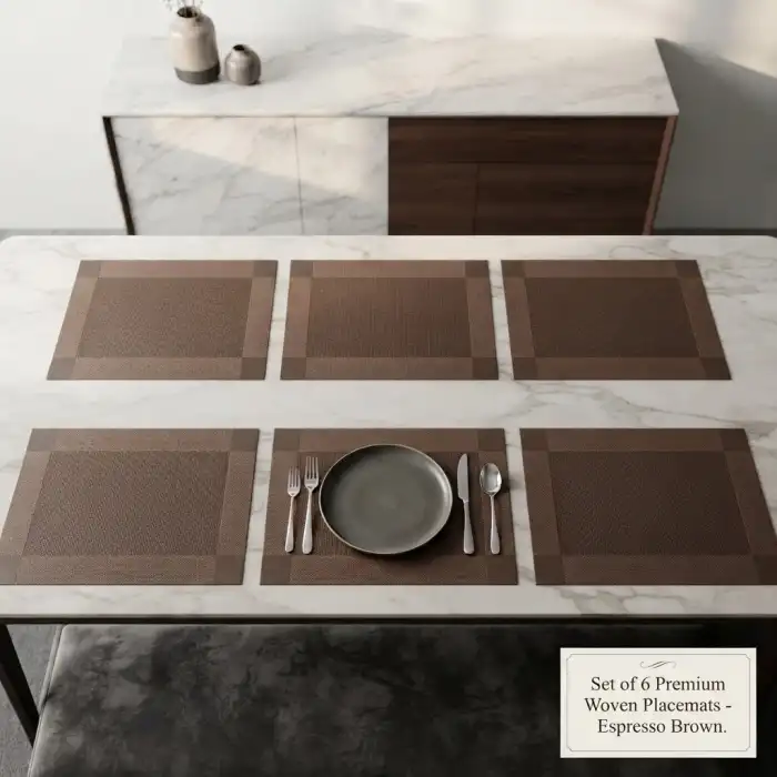 6lı Amerikan Servis Pvc 30x45cm (AS-10A)