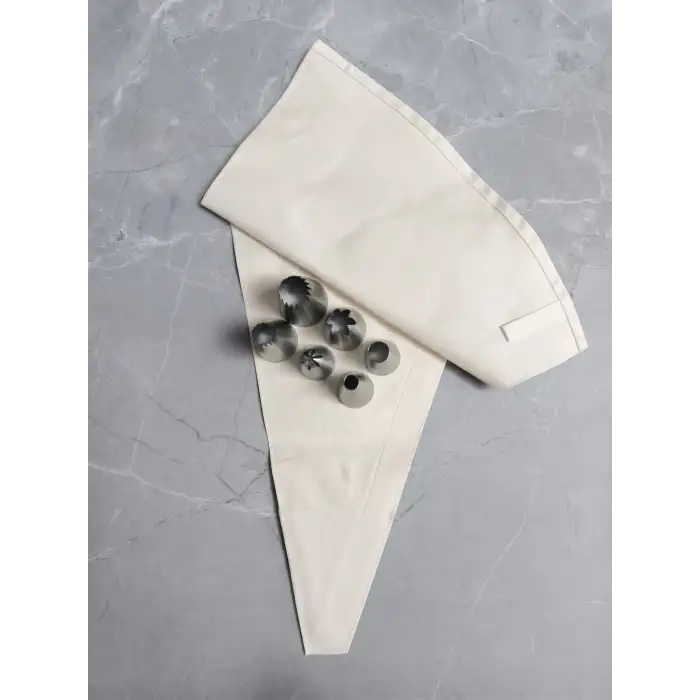 6lı Duy Seti - İthal Krema Torbası (9ft-5ft-1b-2d-1a-803)