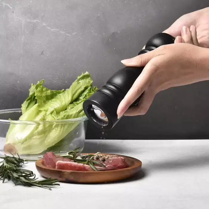 Ahşap Tuz/Biber Değirmeni Seramik 41 cm (DCB-41)