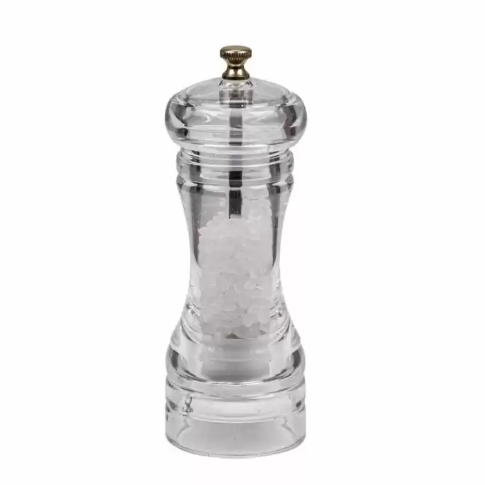 Akrilik Baharat Değirmeni | Seramik Tuz Öğütücü 13,5 Cm (DSA-135)