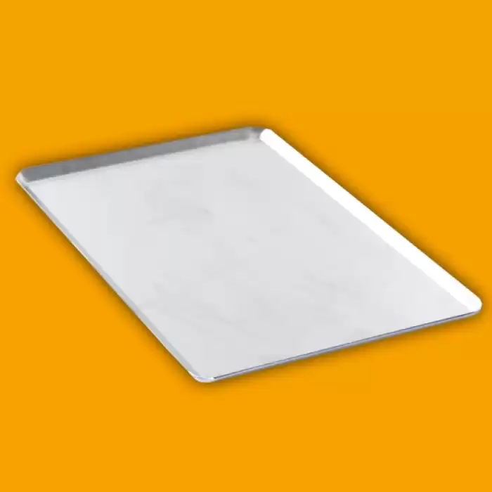 Alüminyum İtalyan Açılı (45°) Derece Düz Tava 40x60x1 cm