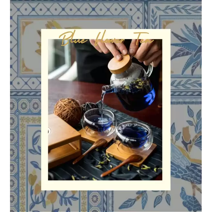 BLUE FLOWER 50 Gr. TIN