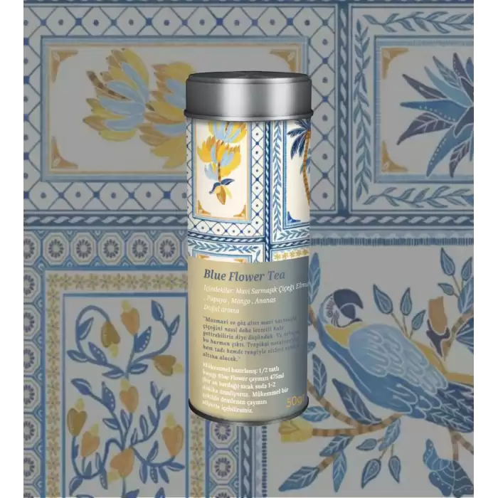 BLUE FLOWER 50 Gr. TIN