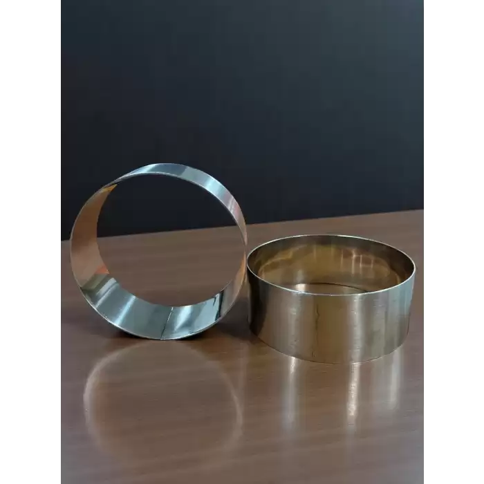 Çember Parfe/Tart Kalıbı Ø10 cm h:4 cm