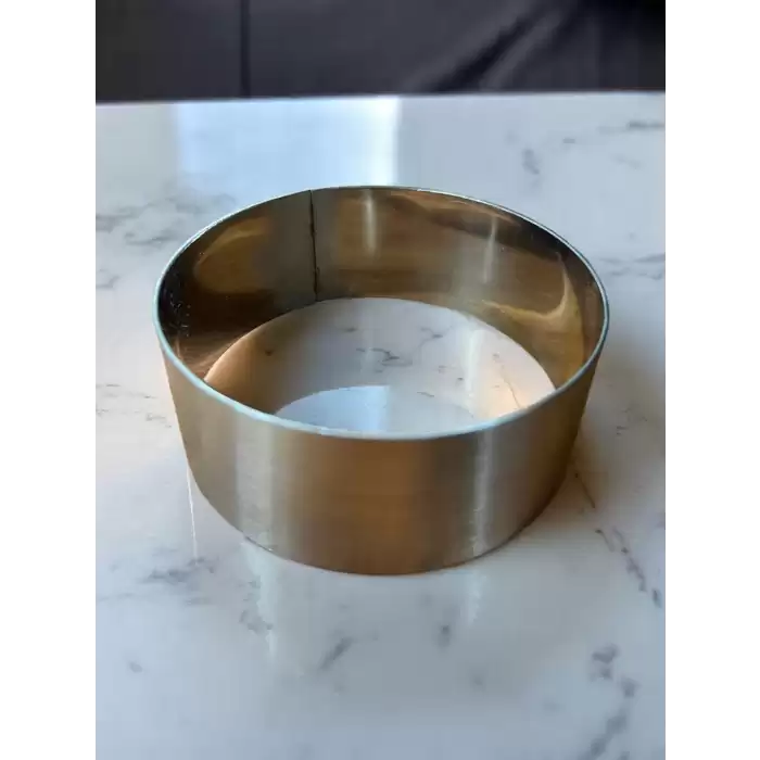 Çember Parfe/Tart Kalıbı Ø10 cm h:4 cm
