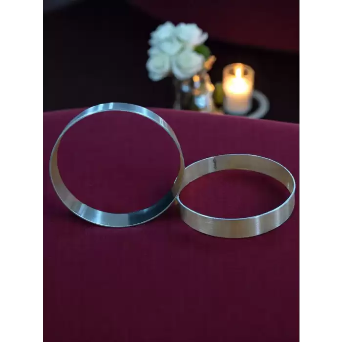 Çember Parfe/Tart Kalıbı Ø11.5 cm h:2 cm