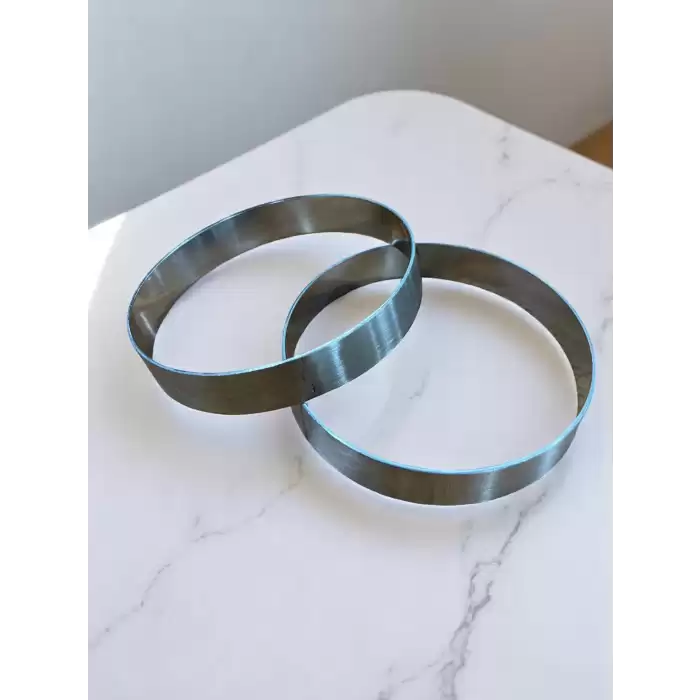 Çember Parfe/Tart Kalıbı Ø11.5 cm h:2 cm
