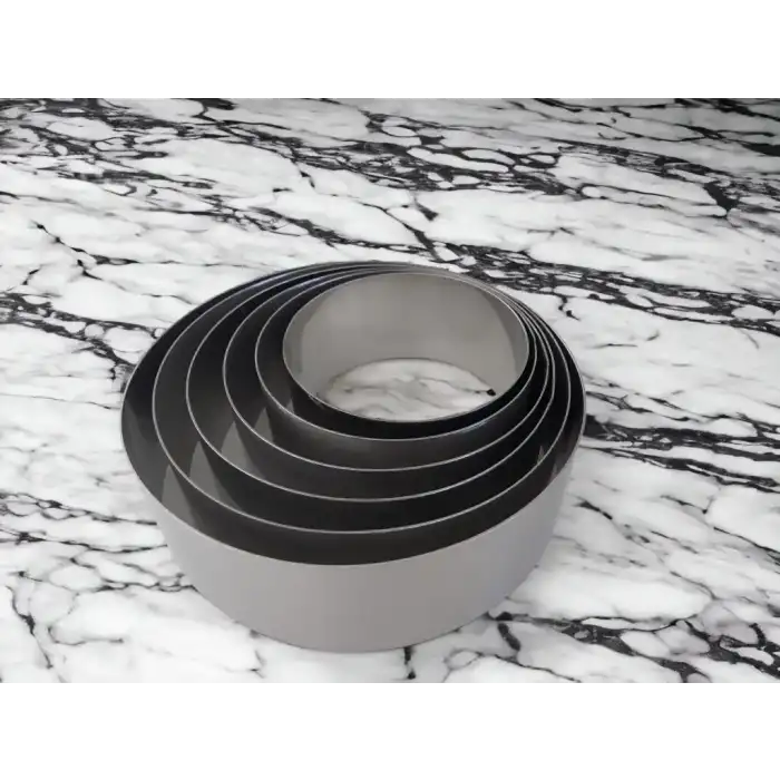 Çember Pasta Kalıbı 6lı Set h:10 cm