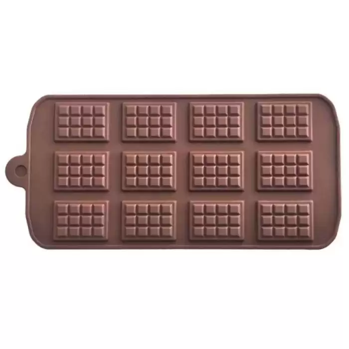 Silikon Mini Tablet Buzluk ve Çikolata Kalıbı (MNT-12)