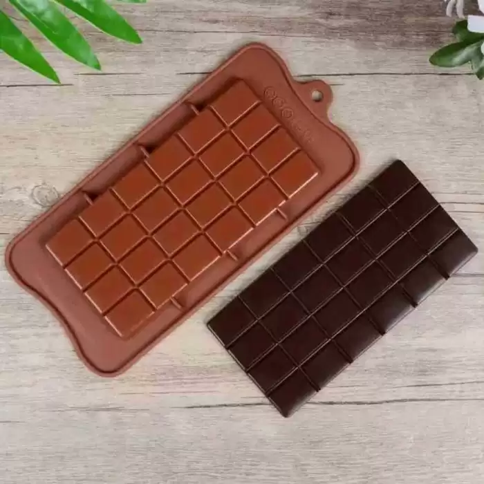 Silikon Tablet Çikolata Kalıbı | Silikon Dubai Çikolata Kalıbı (STB-22)