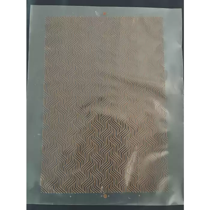 Çikolata Transfer Jelatini 40x25 Çizgi (25 Adet)